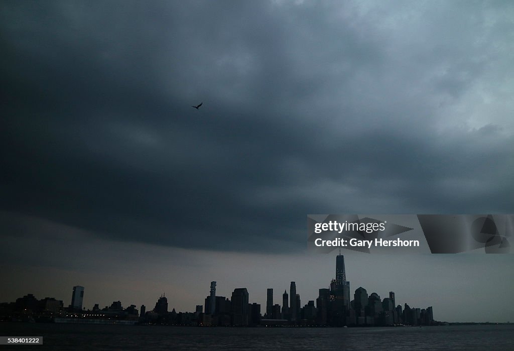 Storm Clouds over New York