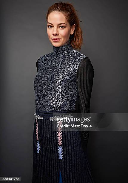 Actress Michelle Monaghan is photographed at the Hulu UpFront for TV Guide Magazine on May 4, 2016 in New York City.