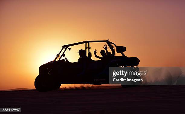 beach buggy - desert - qatar - dune buggy stock pictures, royalty-free photos & images