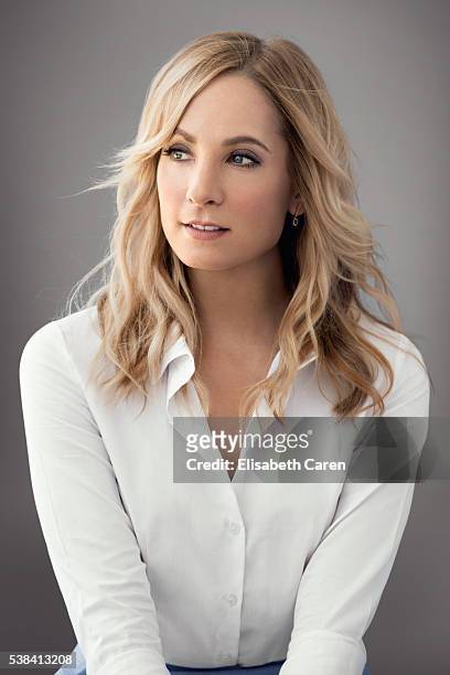 Actress Joanne Froggatt is photographed for Emmy Magazine on December 15, 2015 in Los Angeles, California. )Photo by Elisabeth Caren/Contour by Getty...