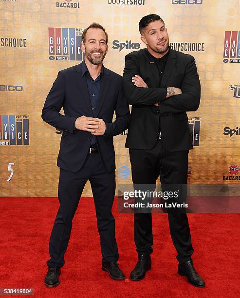 Bryan Callen and Brendan Schaub attend Spike TV's Guys Choice 2016 at Sony Pictures Studios on June 4, 2016 in Culver City, California.