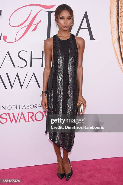 Model Jasmine Tookes attends the 2016 CFDA Fashion Awards at the Hammerstein Ballroom on June 6, 2016 in New York City.