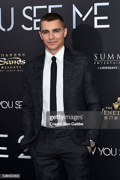Actor Dave Franco attends the "Now You See Me 2" World Premiere at AMC Loews Lincoln Square 13 theater on June 6, 2016 in New York City.