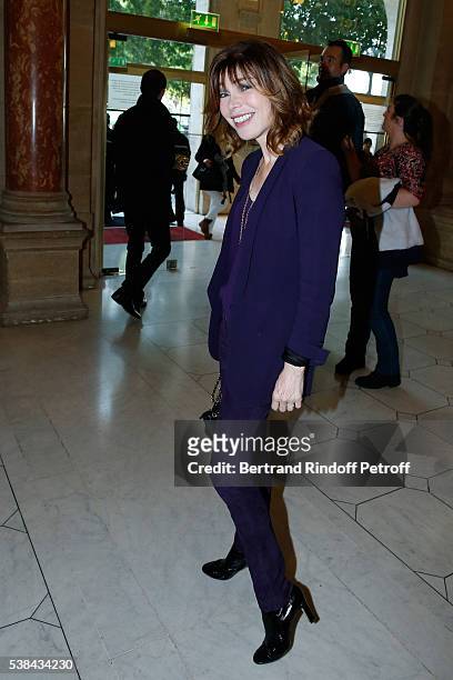 Isabelle Morizet attends the Concert of Patrick Bruel at Theatre Du Chatelet on June 6, 2016 in Paris, France.