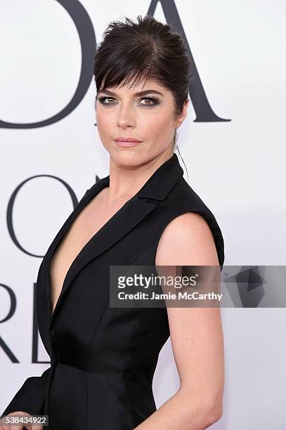 Actress Selma Blair attends the 2016 CFDA Fashion Awards at the Hammerstein Ballroom on June 6, 2016 in New York City.