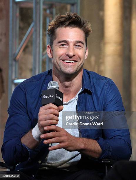 Scott Speedman appears to promote "Animal Kingdon" during the AOL BUILD Series at AOL Studios In New York on June 6, 2016 in New York City.