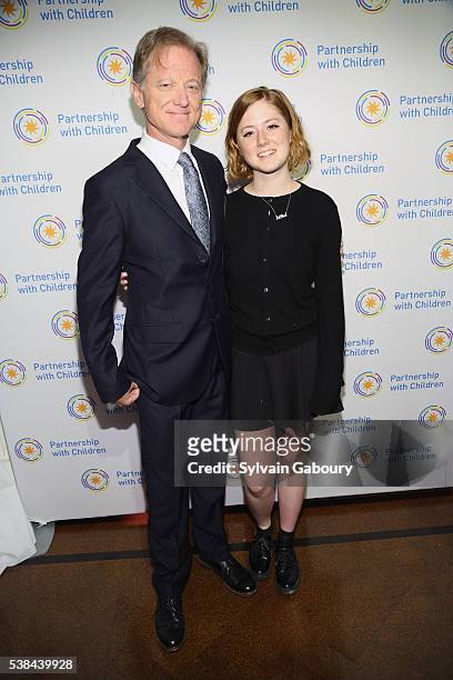 James Redford and Lena Redford attend the Partnership with Children's Spring Gala 2016 at 583 Park Avenue on June 6, 2016 in New York City.