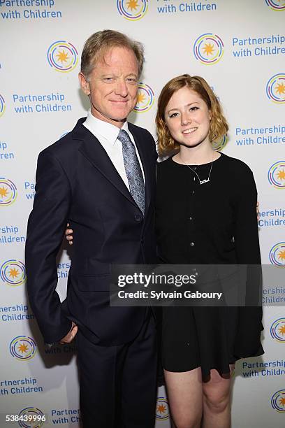 James Redford and Lena Redford attend the Partnership with Children's Spring Gala 2016 at 583 Park Avenue on June 6, 2016 in New York City.