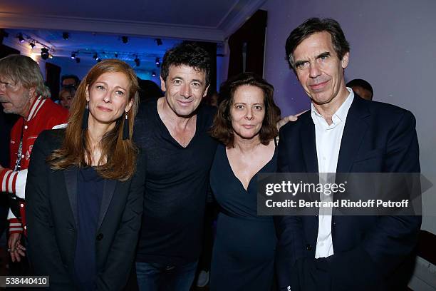 Wife of the French Prime Minister Manuel Valls, violonist Anne Gravoin, Singer Patrick Bruel, Assistant to the Production Manager of Theatre du...