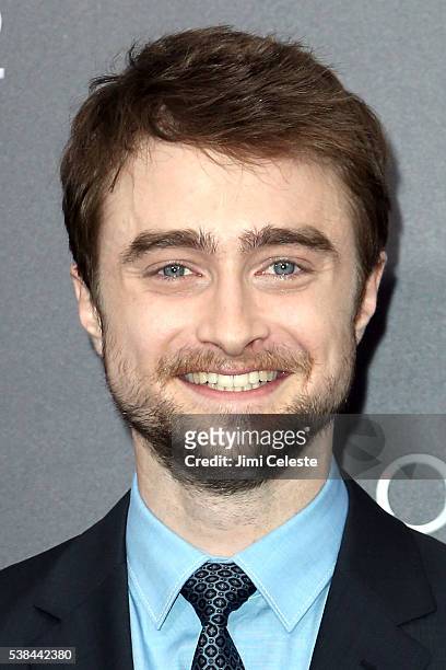Actor Daniel Radcliffe attends Summit Entertainment presents the world premiere of "Now You See Me 2" at AMC Loews Lincoln Square on June 6, 2016 in...