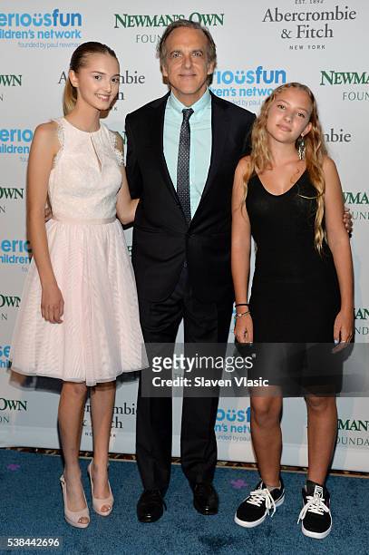 Actress Kaitlyn Bernard, Board Director at SeriousFun Children's Network Paco Arango, and Singer Jamie Lou Stenzel attend SeriousFun Children's...