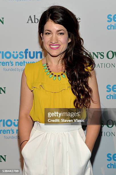 Actress Sarah Stiles attends SeriousFun Children's Network 2016 NYC Gala Arrivals on June 6, 2016 in New York City.