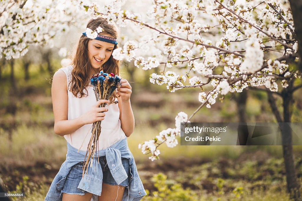 Desfrutar de bela cheiro de Primavera!