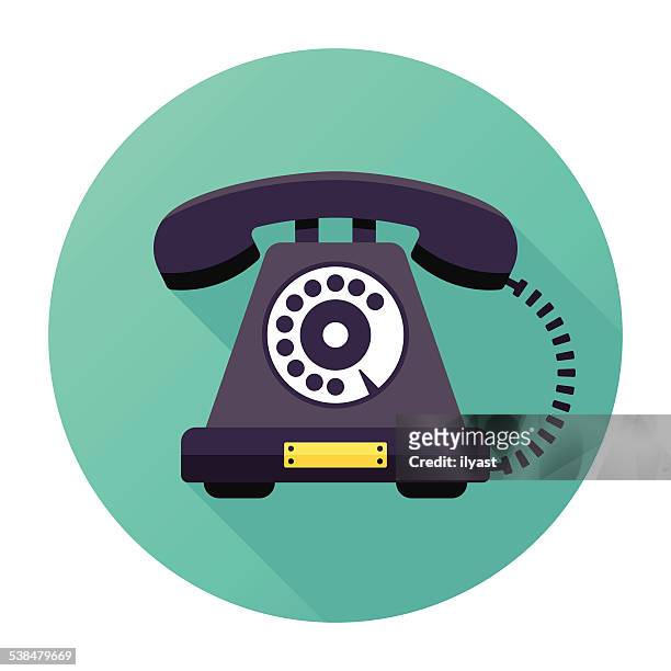 vintage telephone - telephone dial stock illustrations