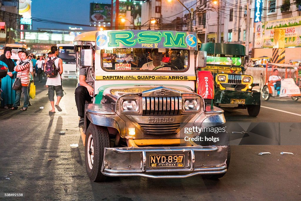 Jeepney in Manila, Philippines