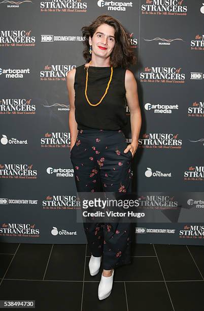 Gaby Hoffman attend Special Screening of The Music of Strangers: Yo-Yo Ma and The Silk Road Ensemble - Arrivals at Cinema 1, 2 & 3 on June 6, 2016 in...