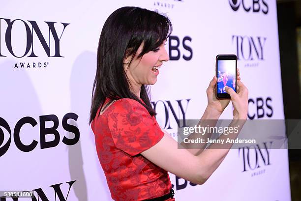 Actress Lena Hall attends the Tony Honors Cocktail Party presenting the 2016 Tony Honors For Excellence In The Theatre and honoring the 2016 Special...