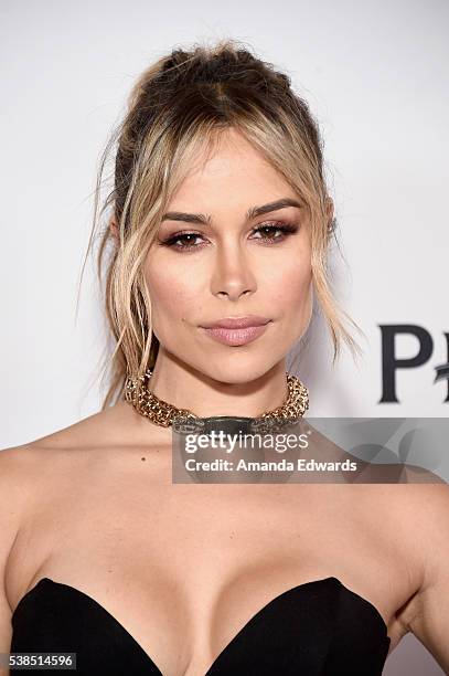 Actress Zulay Henao attends the premiere of "Destined" during the 2016 Los Angeles Film Festival at Arclight Cinemas Culver City on June 6, 2016 in...
