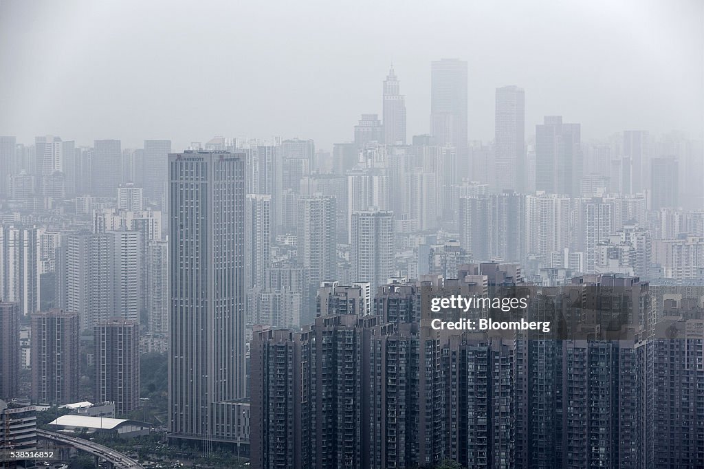 General Views Of Chongqing, China's Fastest Growing Region