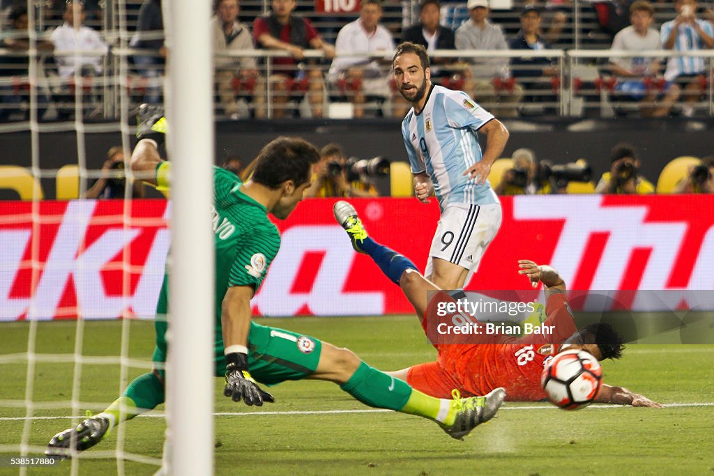 Argentina v Chile: Group D - Copa America Centenario