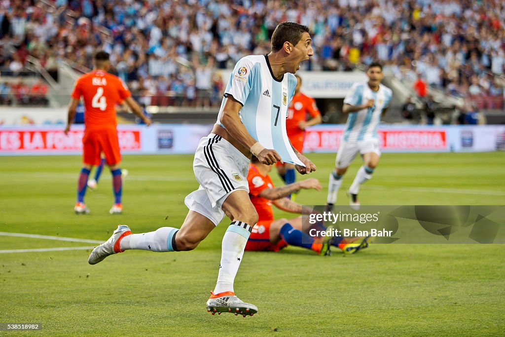 Argentina v Chile: Group D - Copa America Centenario