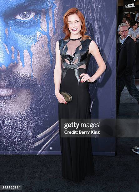 Actress Chloe Dykstra attends Universal Pictures' 'Warcraft' at TCL Chinese Theatre IMAX on June 6, 2016 in Hollywood, California.