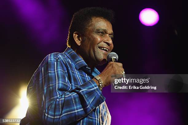 Charley Pride performs during the 7th annual "Darius and Friends" concert at Wildhorse Saloon on June 6, 2016 in Nashville, Tennessee.