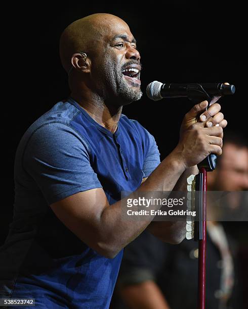 Darius Rucker performs during the 7th annual "Darius and Friends" concert at Wildhorse Saloon on June 6, 2016 in Nashville, Tennessee.