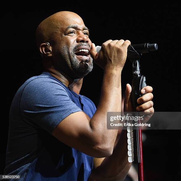 Darius Rucker performs during the 7th annual "Darius and Friends" concert at Wildhorse Saloon on June 6, 2016 in Nashville, Tennessee.