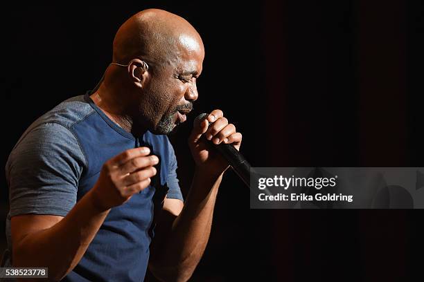 Darius Rucker performs during the 7th annual "Darius and Friends" concert at Wildhorse Saloon on June 6, 2016 in Nashville, Tennessee.