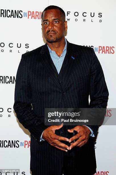 Jayson Williams attends New York Special Red Carpet Screening of Focus World's PUERTO RICANS IN PARIS at Landmark Sunshine on June 6, 2016 in New...