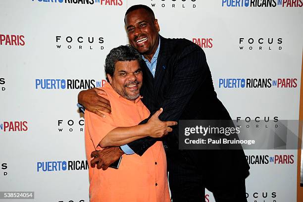 Luiz Guzman and Jayson Williams attend New York Special Red Carpet Screening of Focus World's PUERTO RICANS IN PARIS at Landmark Sunshine on June 6,...