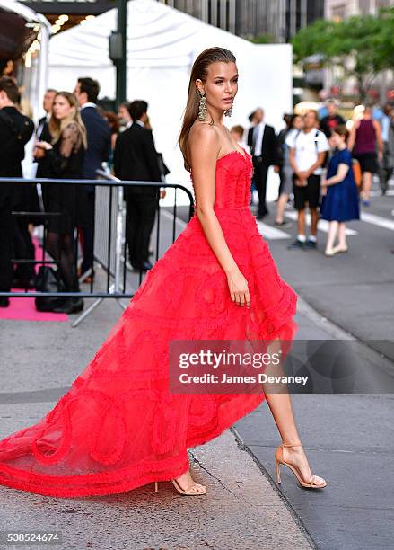 Josephine Skriver attends the 2016 CFDA Fashion Awards at the Hammerstein Ballroom on June 6, 2016 in New York City.