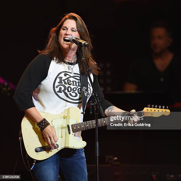 Terri Clark performs at Wildhorse Saloon on June 6, 2016 in Nashville, Tennessee.