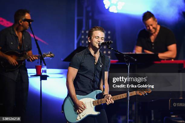 Hunter Hayes performs at Wildhorse Saloon on June 6, 2016 in Nashville, Tennessee.