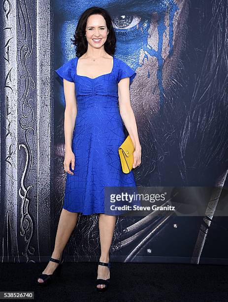 Anna Galvin arrives at the Premiere Of Universal Pictures' "Warcraft" at TCL Chinese Theatre IMAX on June 6, 2016 in Hollywood, California.