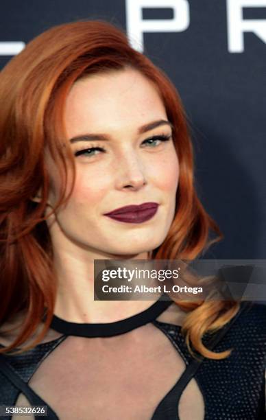 Actress Chloe Dykstra arrives for the Premiere Of Universal Pictures' "Warcraft" held at TCL Chinese Theatre IMAX on June 6, 2016 in Hollywood,...
