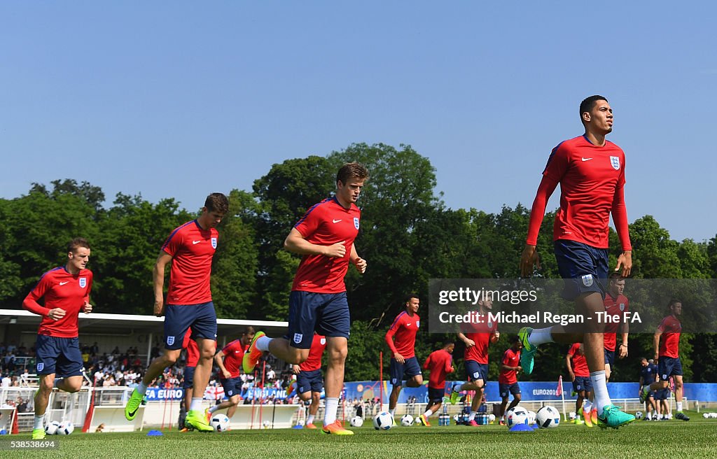 England Training Session & Press Conference