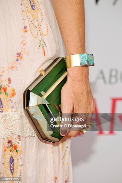 Irene Neuwirth, clutch/bracelet detail, attends the 2016 CFDA Fashion Awards at the Hammerstein Ballroom on June 6, 2016 in New York City.