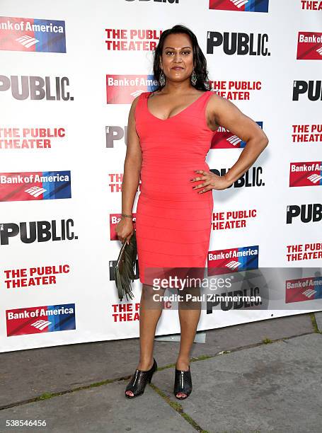 Aneesh Sheth attends the 2016 Public Theater Gala at Delacorte Theater on June 6, 2016 in New York City.