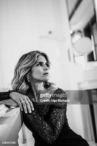 Actress Alice Taglioni is photographed for Self Assignment on May 15, 2016 in Cannes, France.