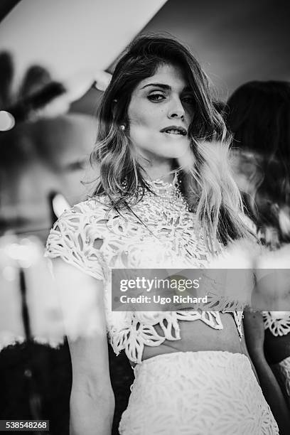 Actress Elisa Sednaoui is photographed for Gala on May 15, 2016 in Cannes, France.