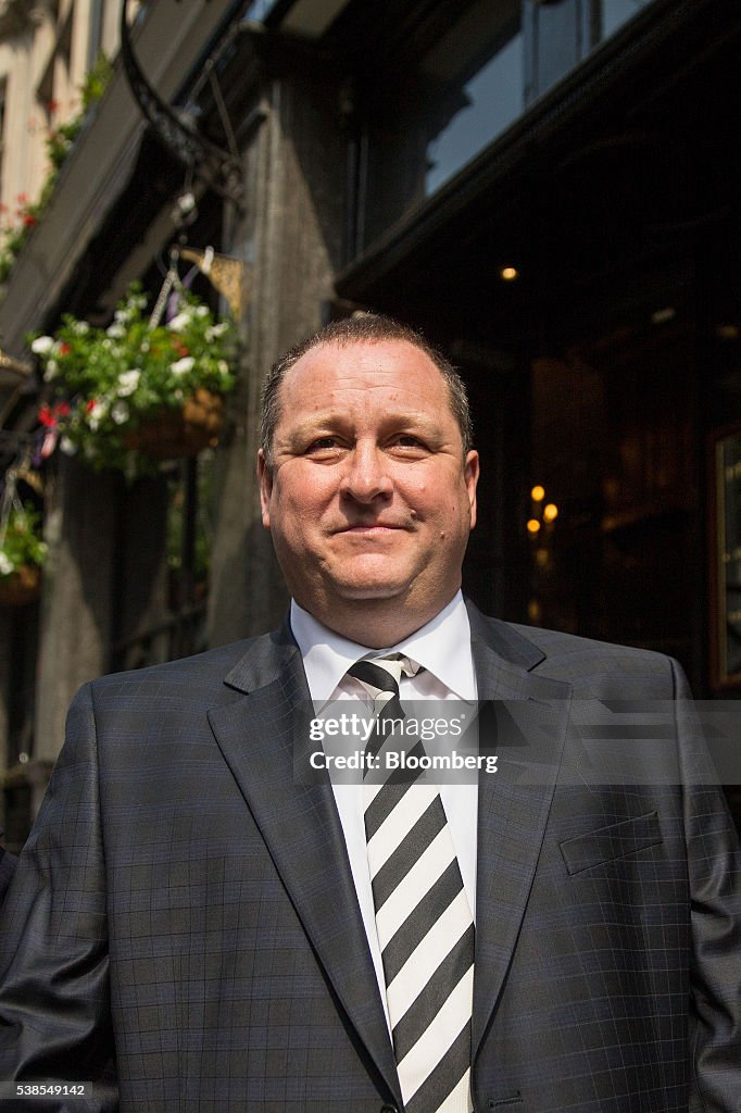 Sports Direct International Plc's Billionaire Founder Mike Ashley Attends Treasury Select Committee Hearing