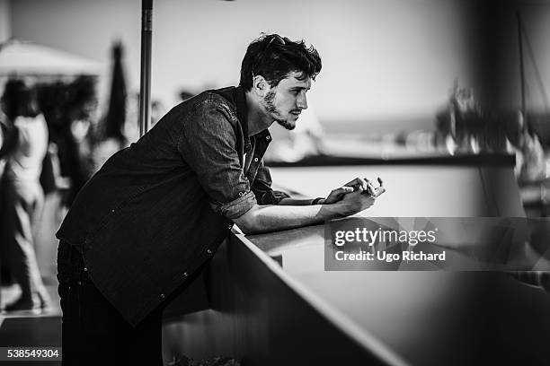 Singer Jean-Baptiste Maunier is photographed for Gala on May 15, 2016 in Cannes, France.
