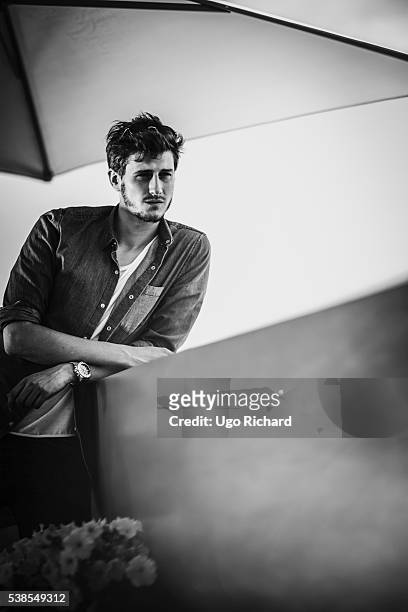 Singer Jean-Baptiste Maunier is photographed for Gala on May 15, 2016 in Cannes, France.