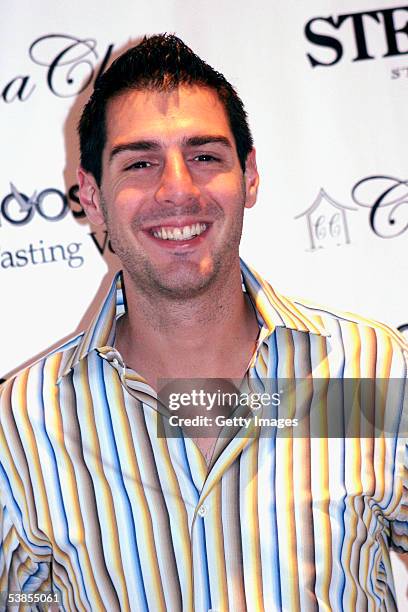 Rob Cesternino attends the Los Angeles Magazine TV Issue Party at the Cabana Club on August 31, 2005 in Hollywood, California. .