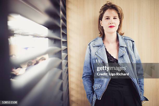 Director Justine Triet is photographed for Gala on May 15, 2016 in Cannes, France.