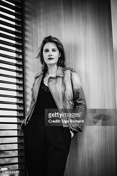 Director Justine Triet is photographed for Gala on May 15, 2016 in Cannes, France.