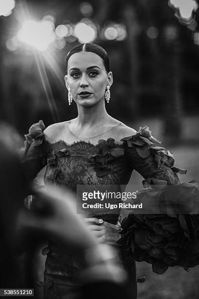 Singer Katy Perry is photographed for Gala on May 15, 2016 in Cannes, France.