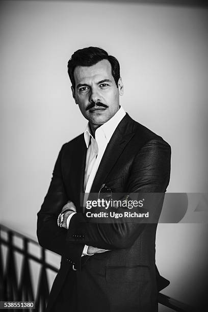 Actor Laurent Lafitte is photographed for Gala on May 15, 2016 in Cannes, France.